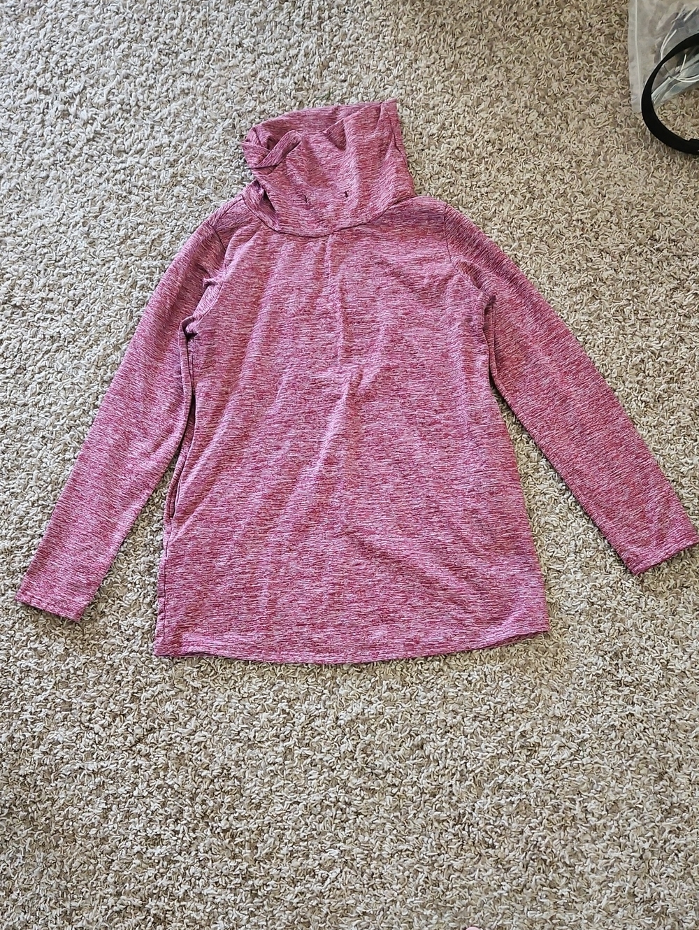 Cozy Women's Pink Marled Sweater